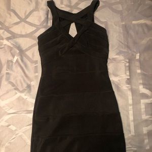 Black Body-con dress